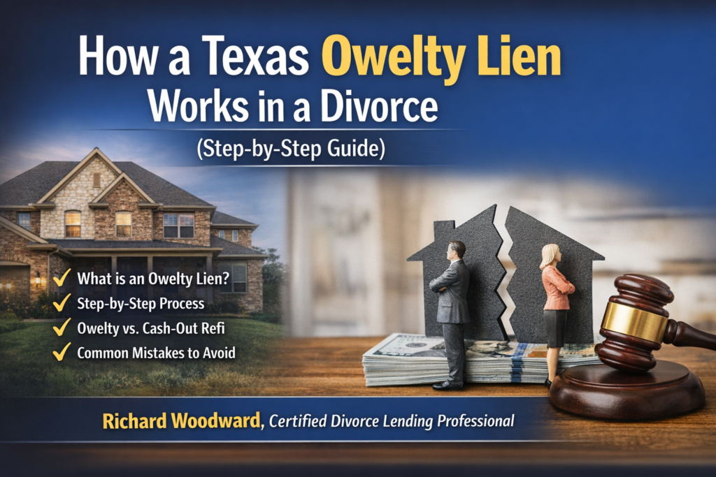 How a Texas Owelty Lien Works in a Divorce