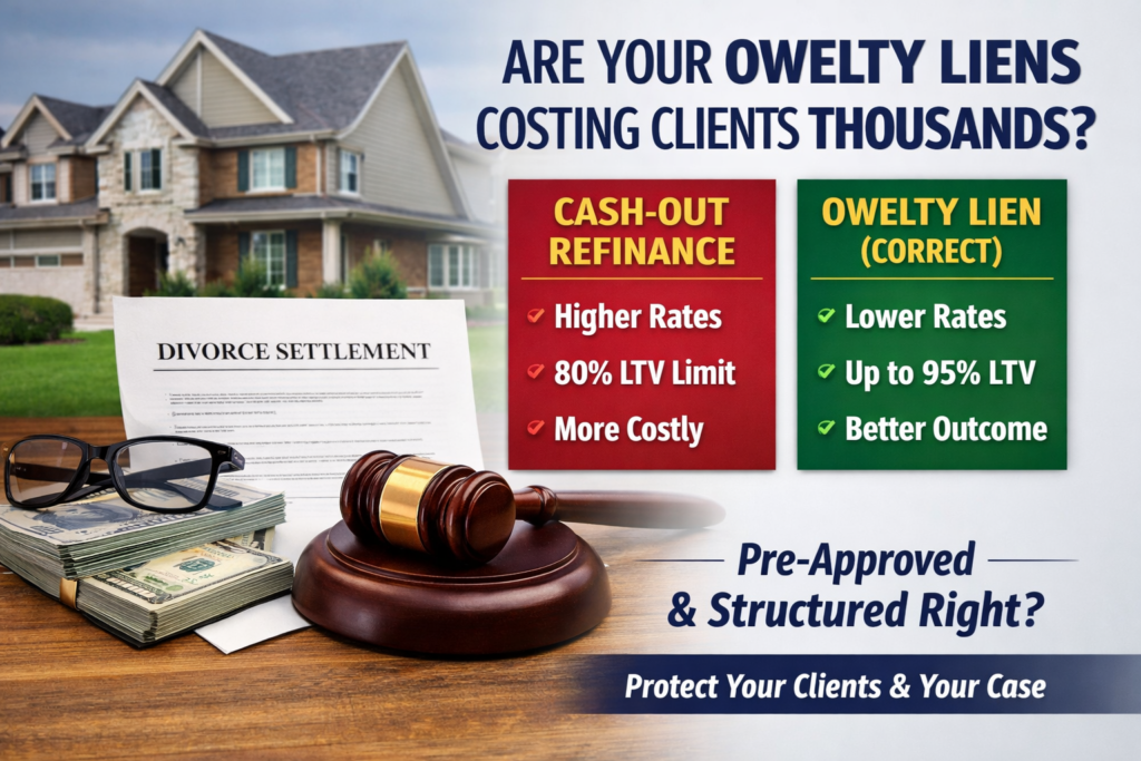 Are Your Owelty Liens Costing Clients thousands