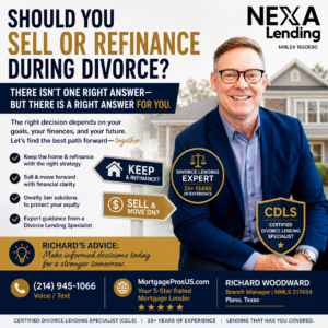 Should We Sell the House or Refinance During Divorce