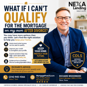 What If I Can't Qualify for the Mortgage on My Own After Divorce