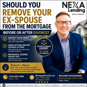 Can I Buy My Ex-Spouse Out of the House If I Don't Have Cash