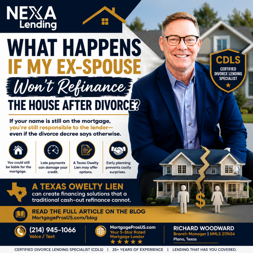 What Happens If My Ex-Spouse Won't Refinance the House After Divorce