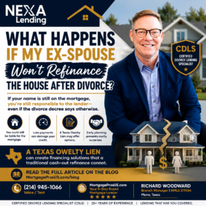 What Happens If My Ex-Spouse Won't Refinance the House After Divorce