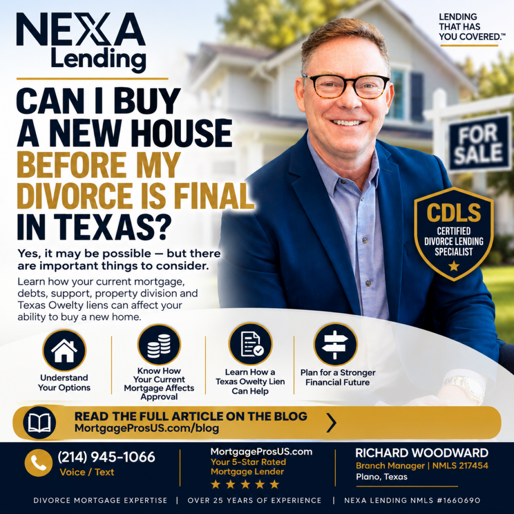 Can I Buy a New House Before My Divorce Is Final in Texas?